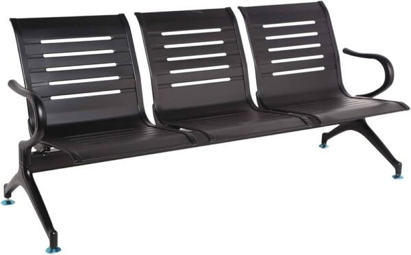 SME-SM72- Three Seater Imported with Chrome Waiting Chair