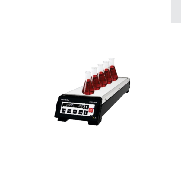5 Station Heated Magnetic Stirrer With A Microprocessor & Bldc Motor-ME46SME